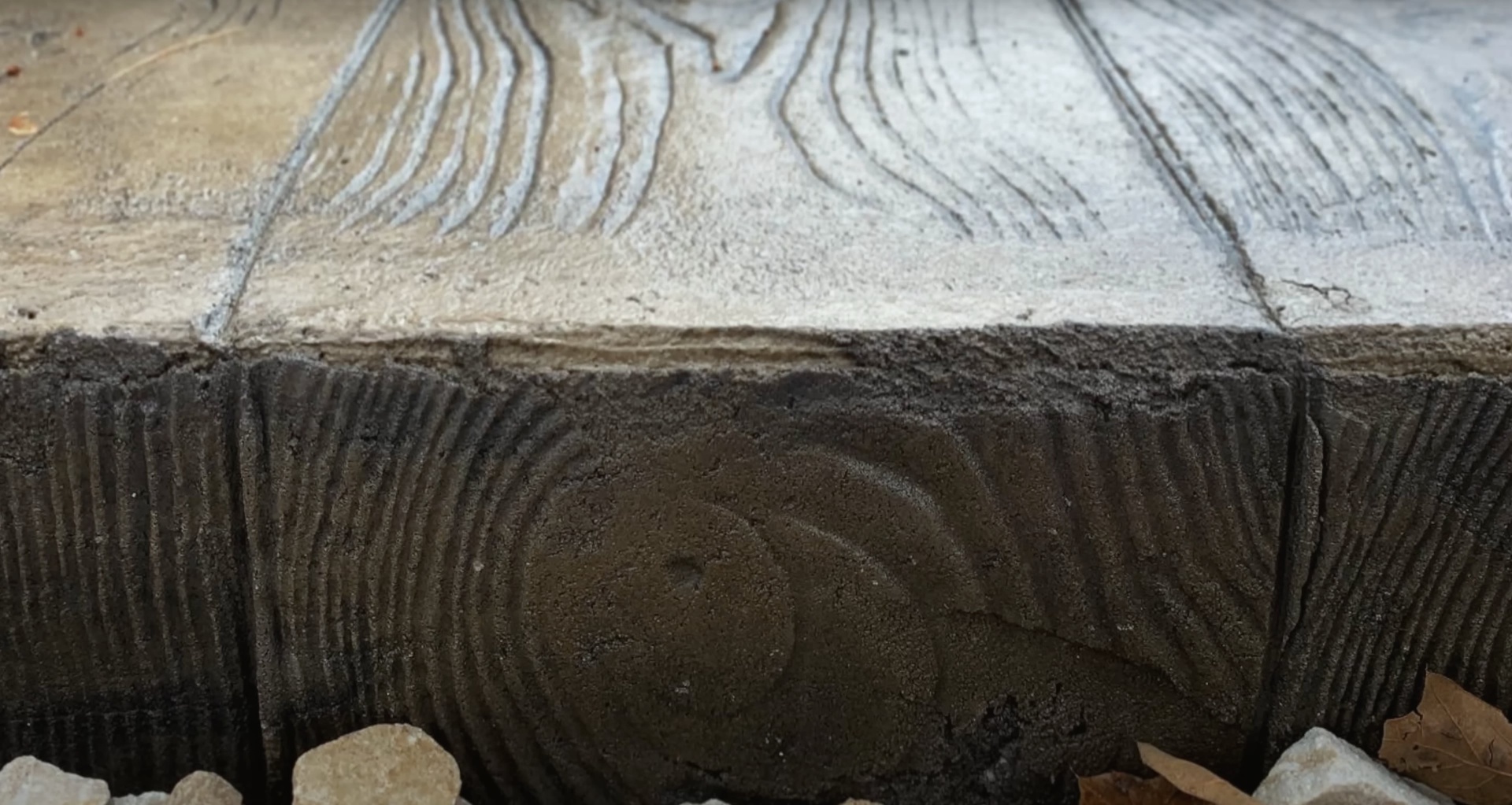 Gary Concrete - Professional concrete finishing technique and surface preparation Concrete surface showing professional finishing technique with trowel marks